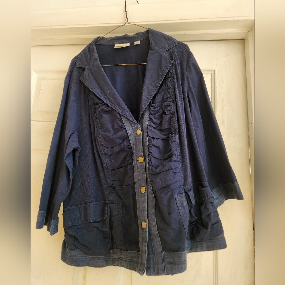 Avenue Navy Jacket Blazer 18/20